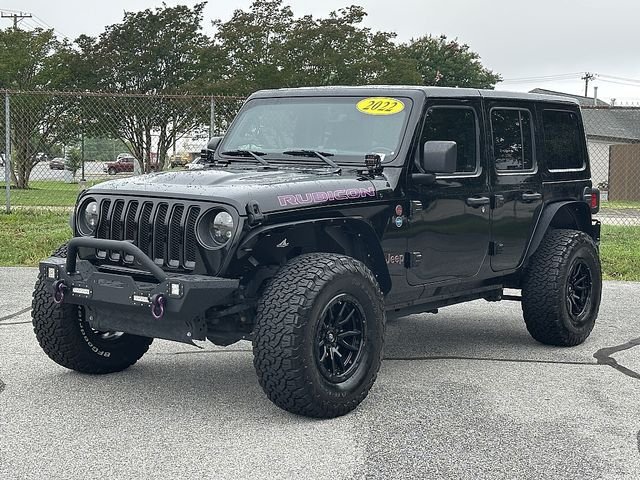 Used 2022 Black Jeep Unlimited Rubicon image 5