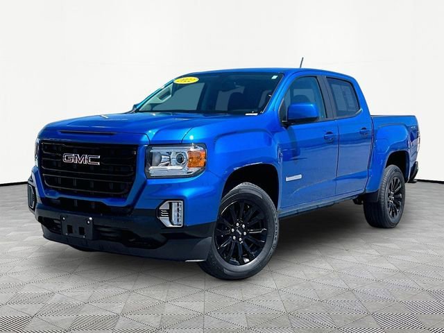 Used 2022 Blue Metallic GMC Elevation image 3