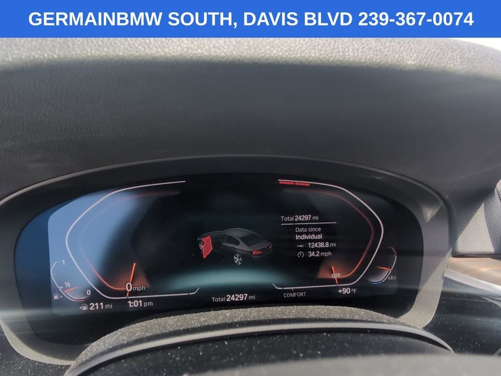 Used 2023 Blue Metallic BMW 530i image 10
