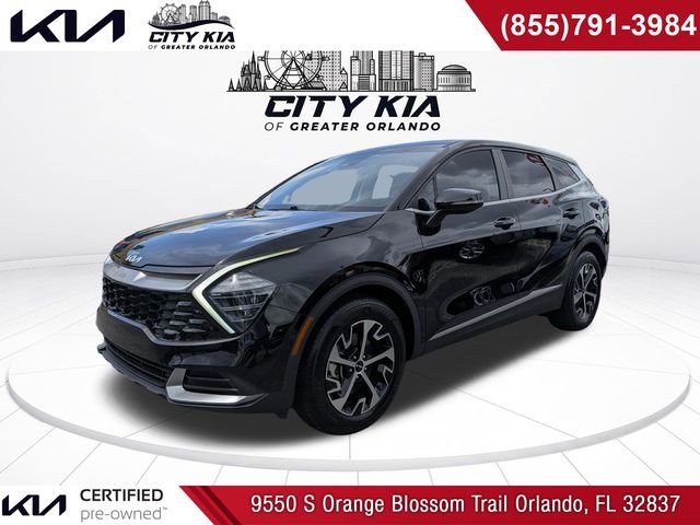 Black 2025 Kia Sportage SUV / Crossover Front-Wheel Drive 