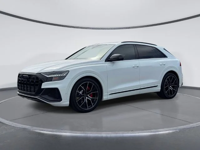 Used 2023 White Audi 4.0T Premium Plus image 4