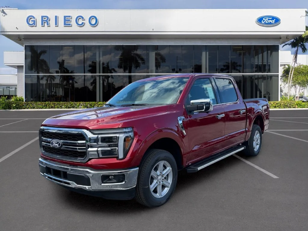 New 2026 Ruby Red Metallic Tinted Clearcoat Ford Lariat® image 3
