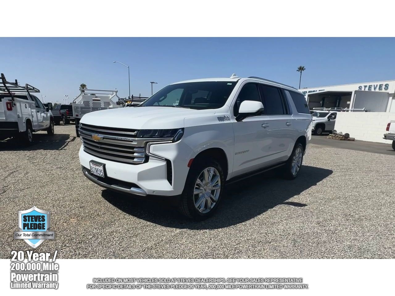 Certified Used 2021 SUMMIT WHITE Chevrolet High Country image 7