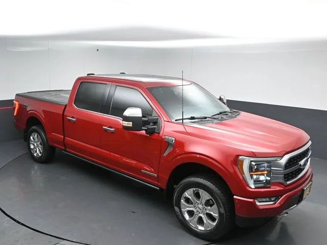 Certified Used 2021 Red Ford Platinum image 45