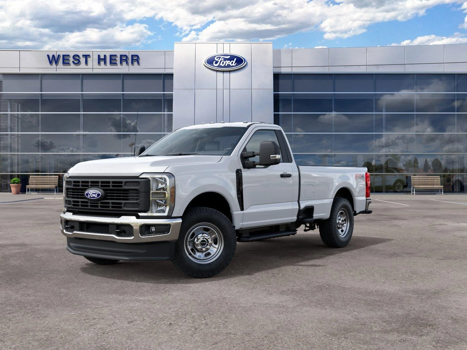 New 2027 Oxford White Ford F-350® XL image 3