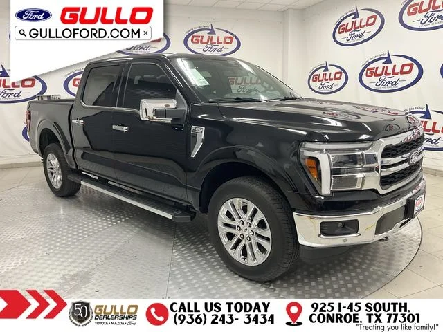New 2026 Agate Black Metallic Ford Lariat image 1
