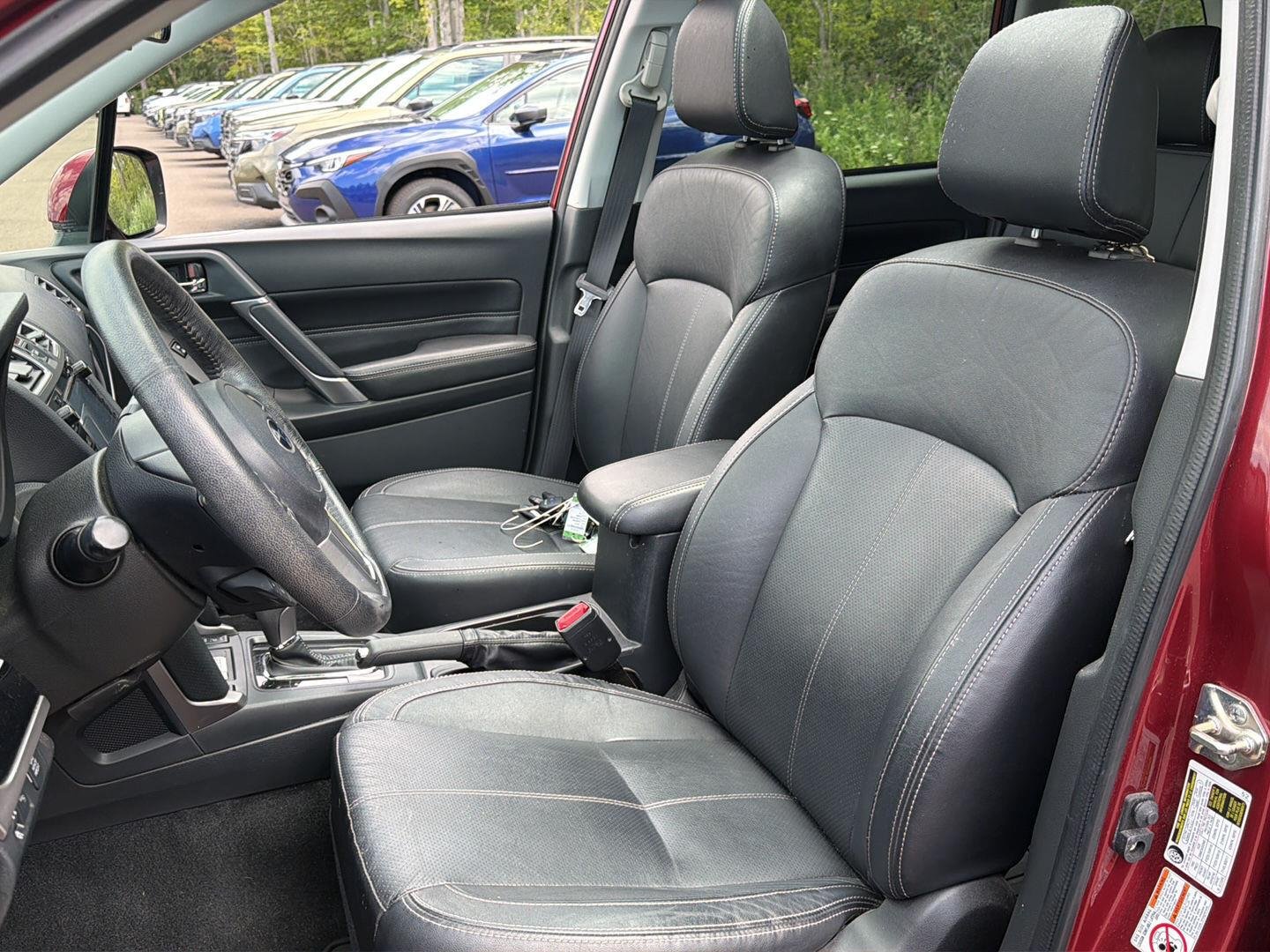 Used 2017 Venetian Red Pearl Subaru Touring image 14