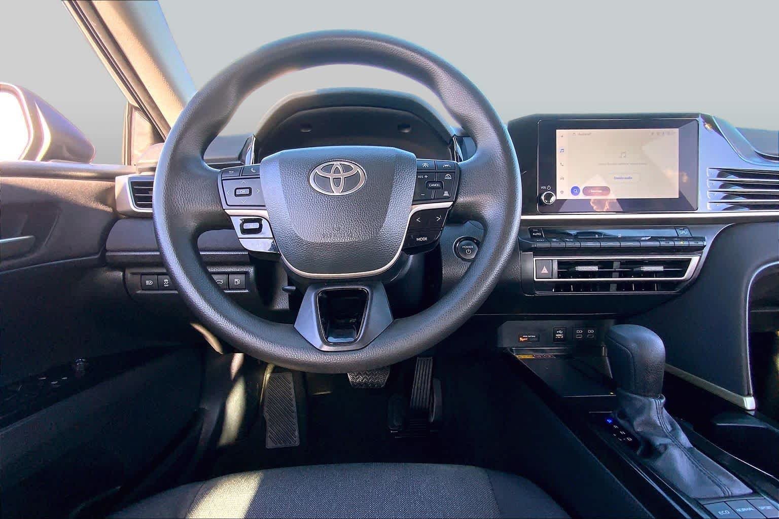 Used 2025 Midnight Black Metallic Toyota LE image 6