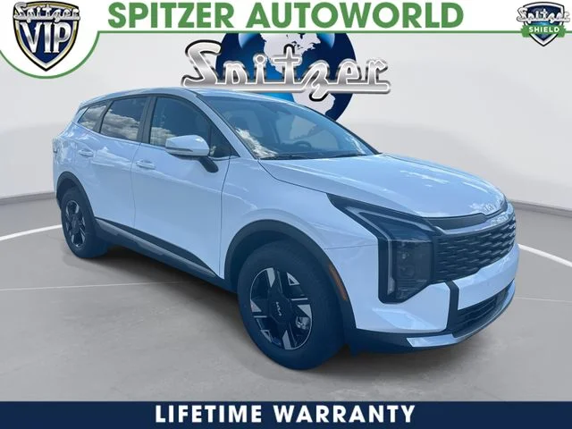 New 2026 Glacial White Pearl Kia LX image 1