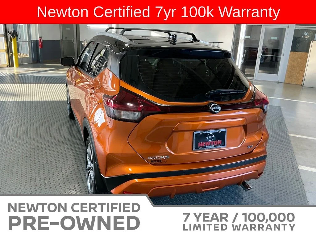 Certified Used 2022 Orange Metallic Nissan SV image 39