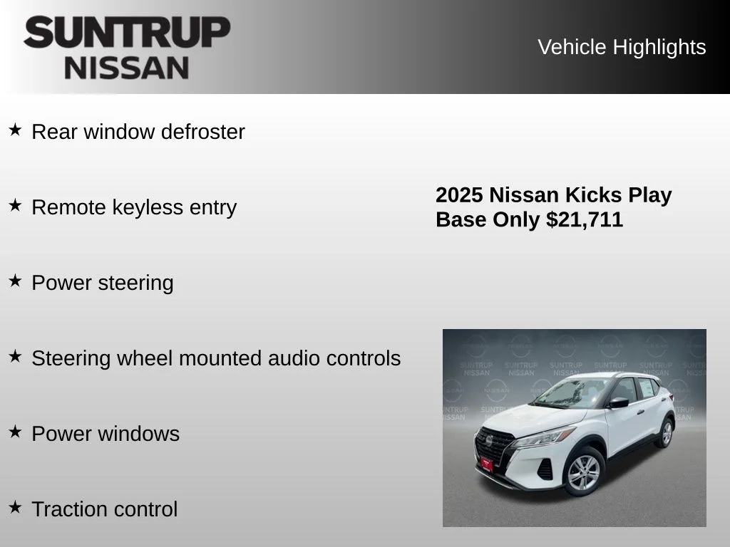 2025 Nissan KICKS PLAY Base - Photo 8