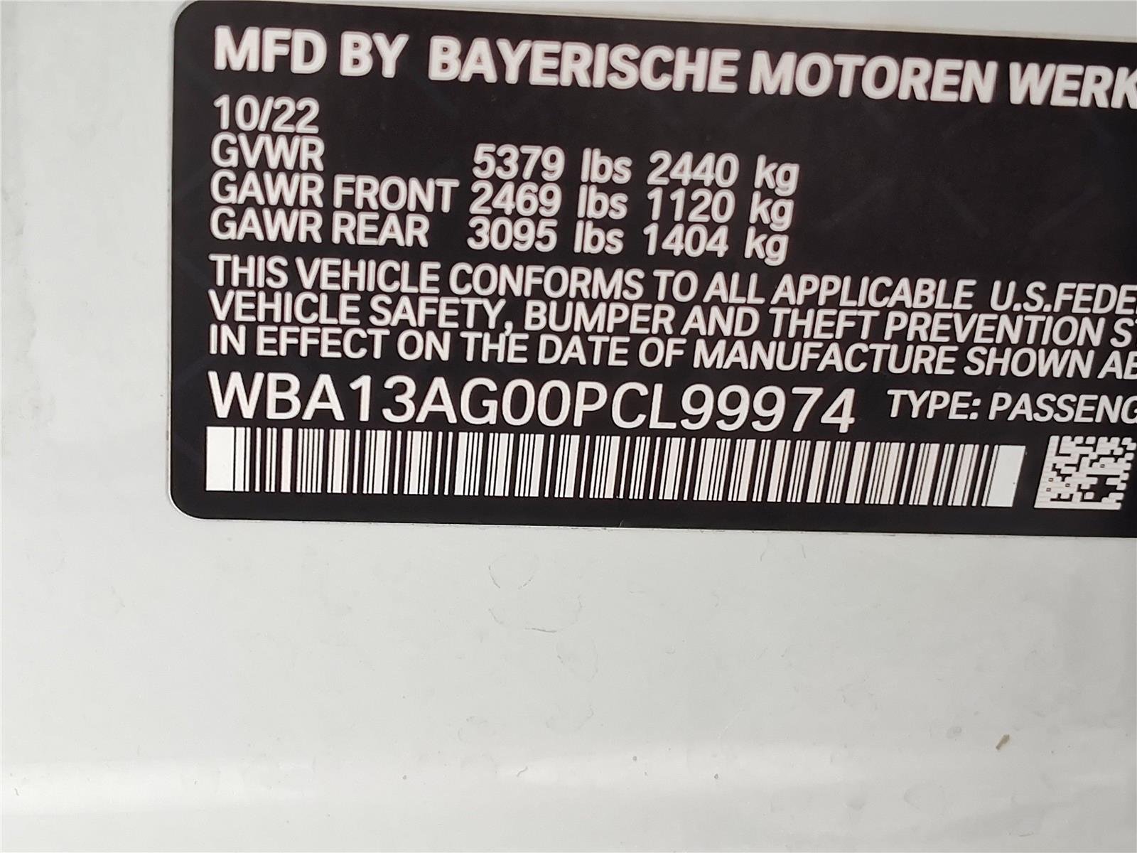Certified Used 2023 Alpine White BMW 530e image 12