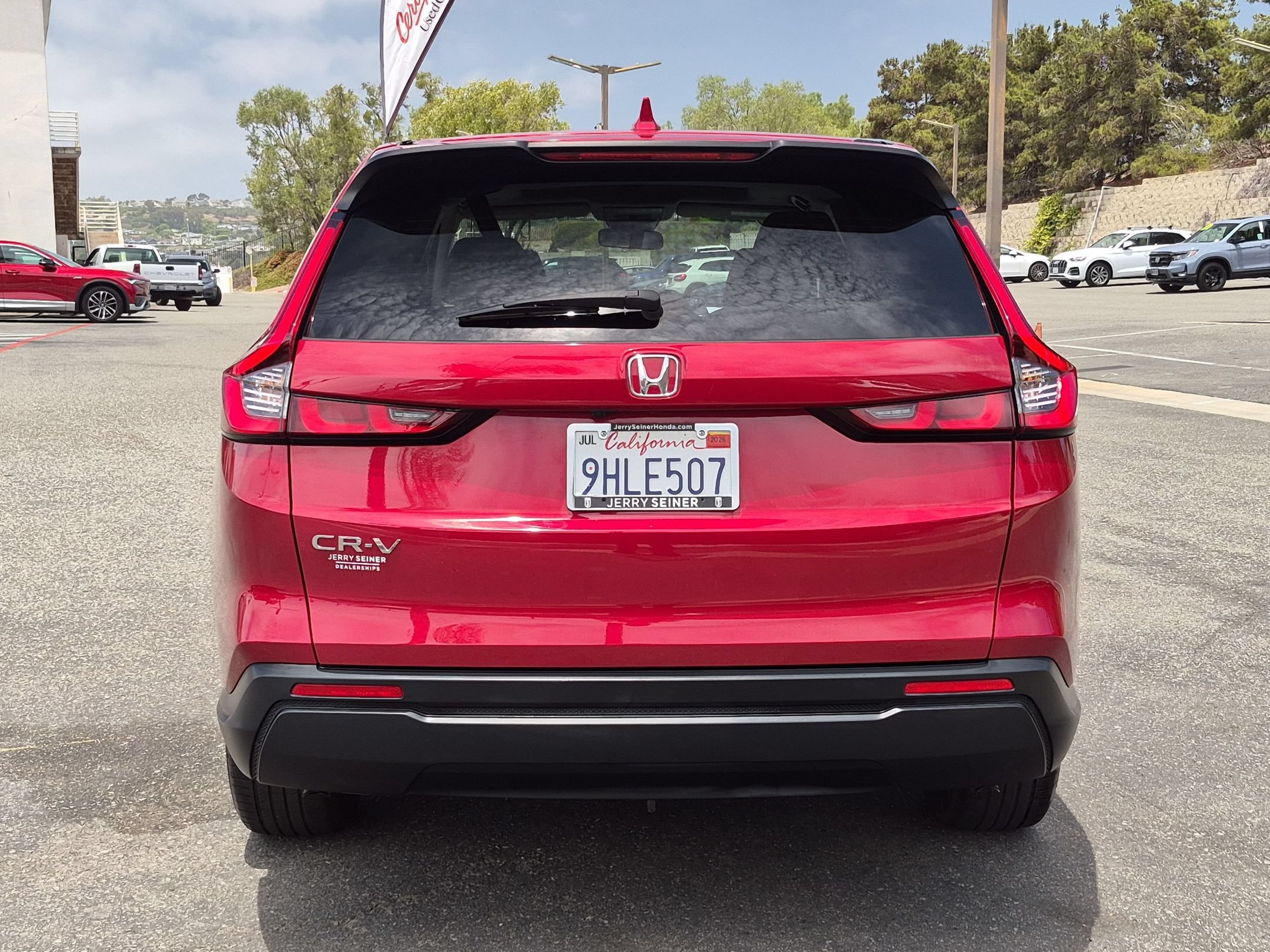 Used 2023 Radiant Red Honda EX image 4