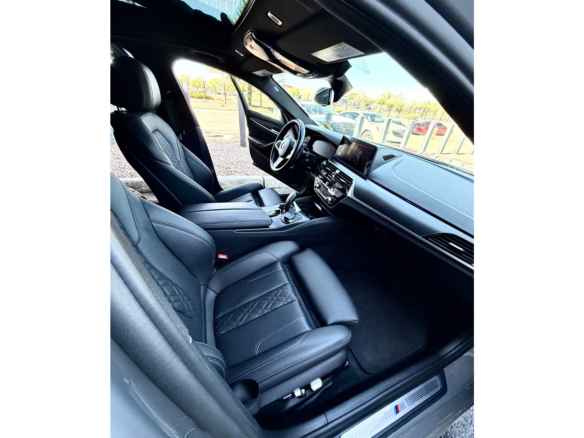 Used 2022 Bernina Grey Amber Effect Metallic BMW 530i image 16