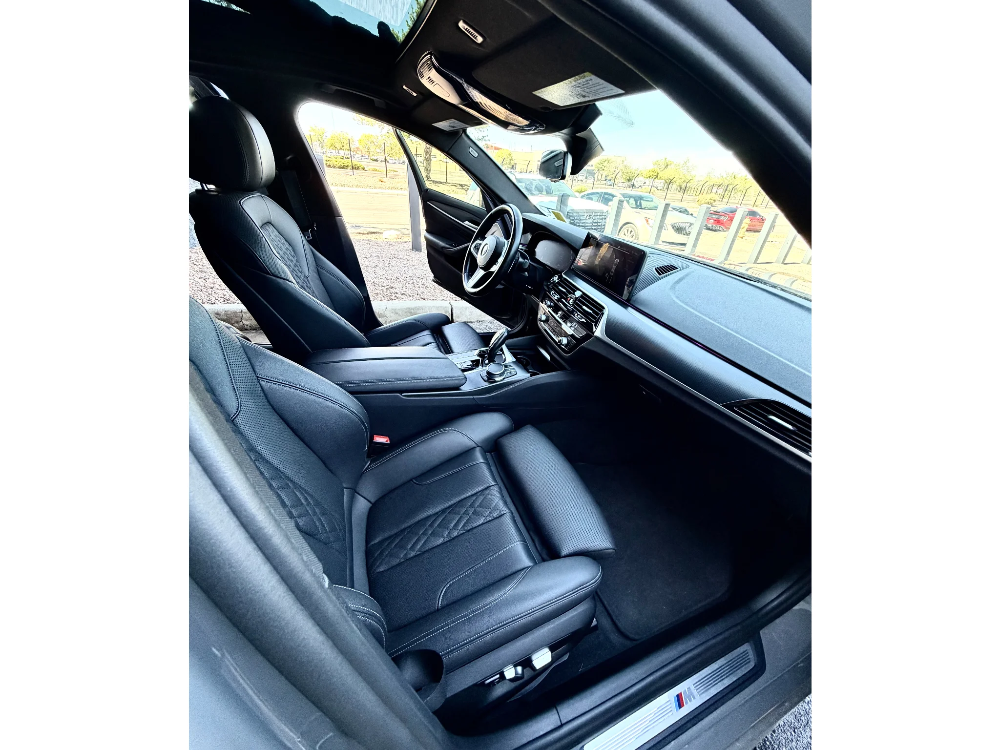 Used 2022 Bernina Grey Amber Effect Metallic BMW 530i image 16