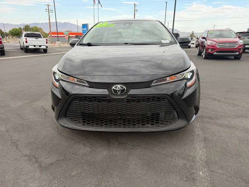 Used 2022 Black Sand Pearl Toyota LE image 8