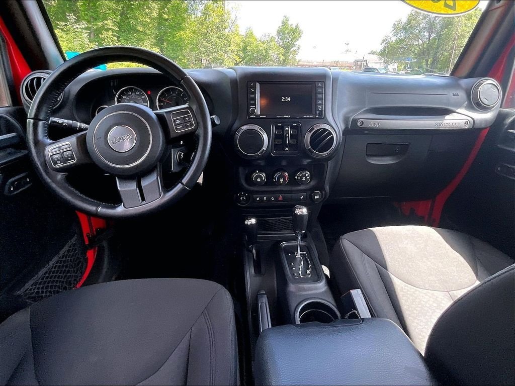 Used 2017 Red Jeep Unlimited Sport image 20