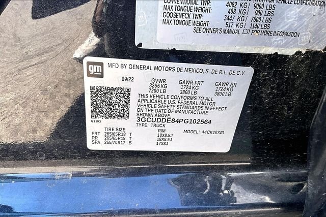 Used 2023 Dark Ash Metallic Chevrolet LT image 6