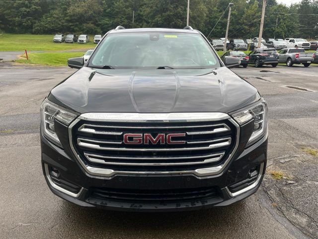 Used 2022 Ebony Twilight Metallic GMC SLT image 11