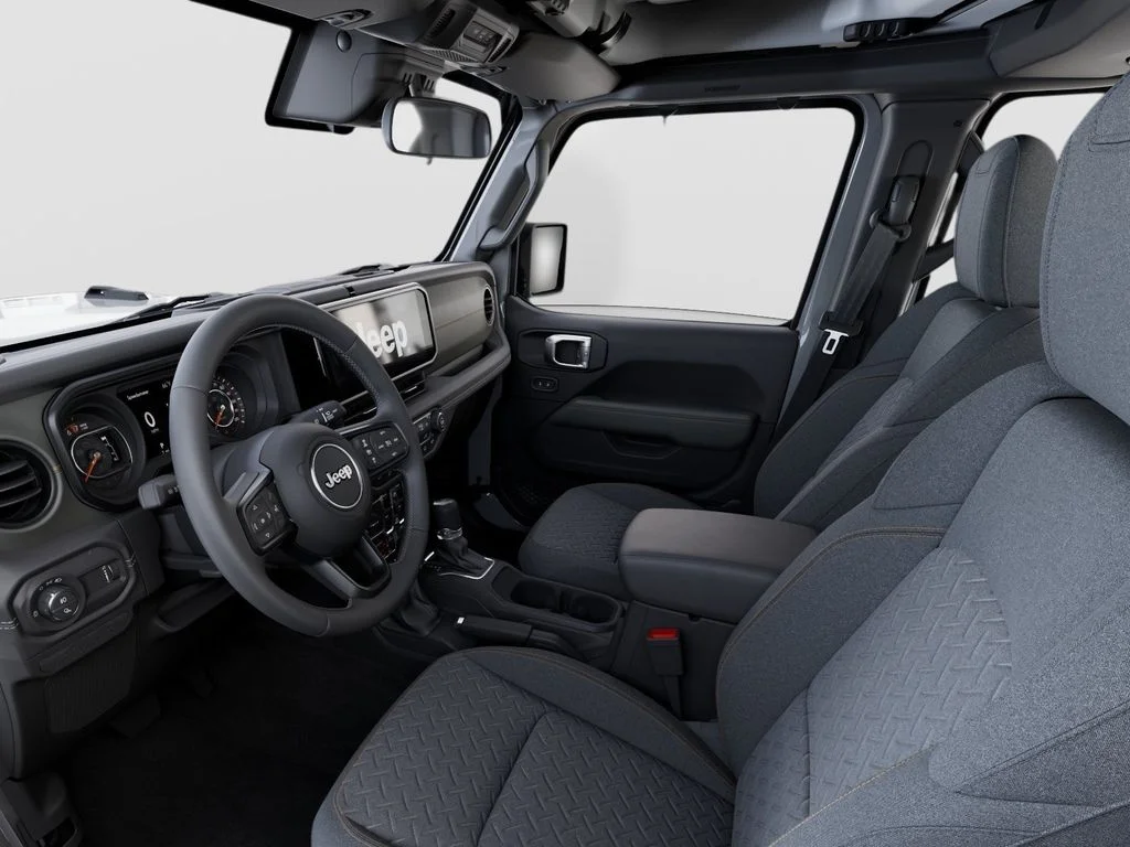New 2026 Bright White Clear-Coat Exterior Paint Jeep Mojave image 24
