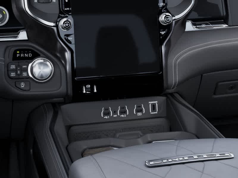 New 2027 Diamond Black Crystal Pearlcoat Ram Limited image 24