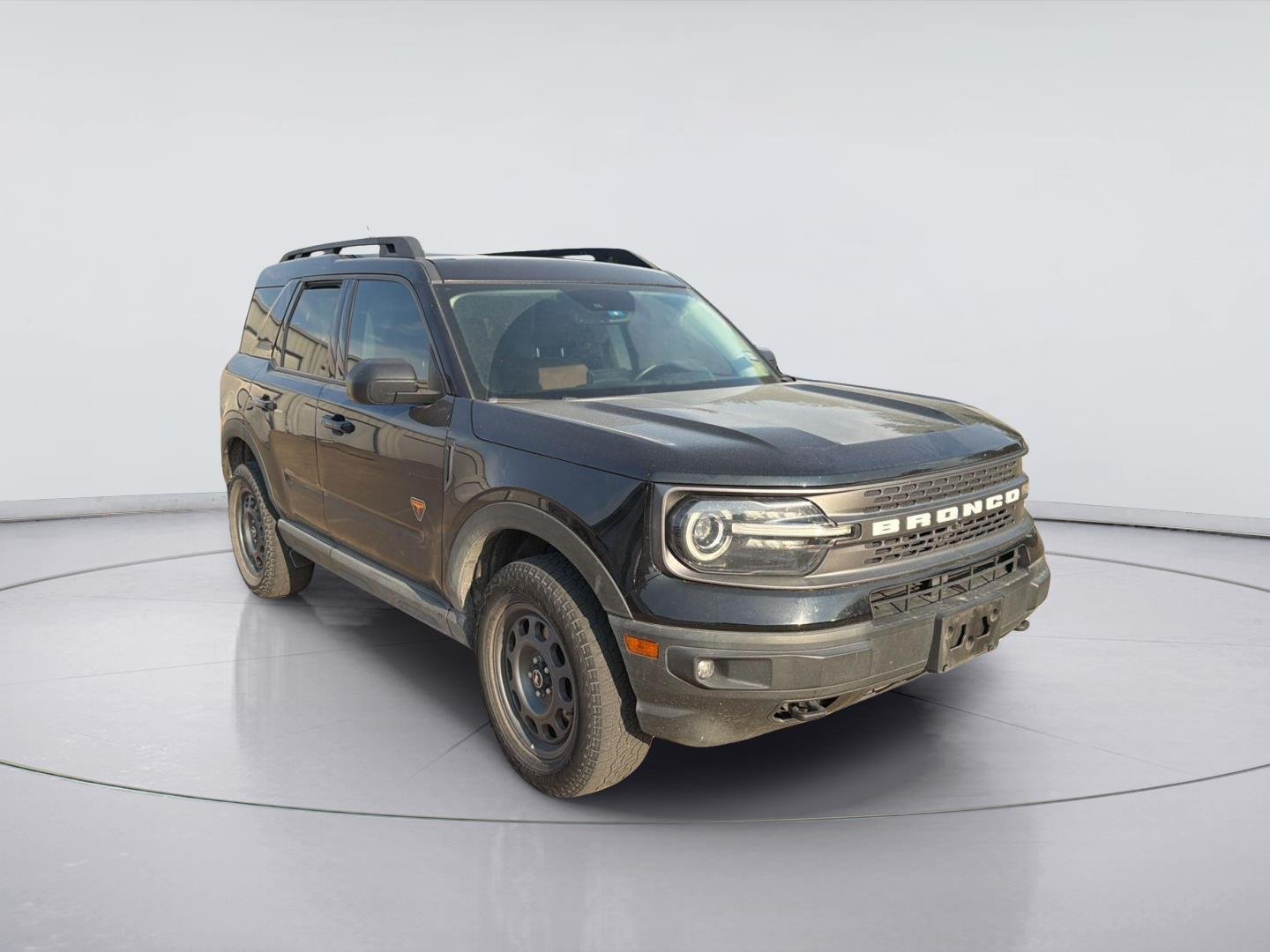 Used 2022 Shadow Black Ford Badlands image 1