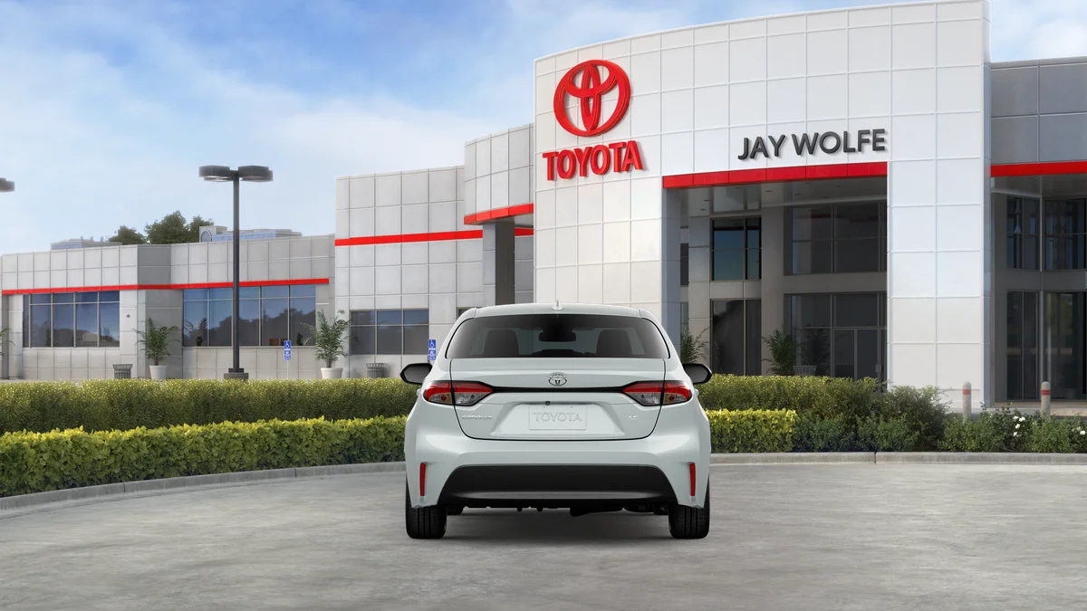 New 2026 Wind Chill Pearl Toyota LE image 8