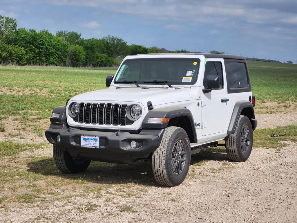 New 2026 Bright White Clear-Coat Exterior Paint Jeep Sport image 2