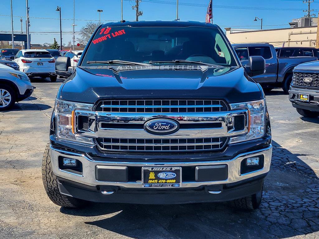 Used 2018 Shadow Black Ford XLT image 5