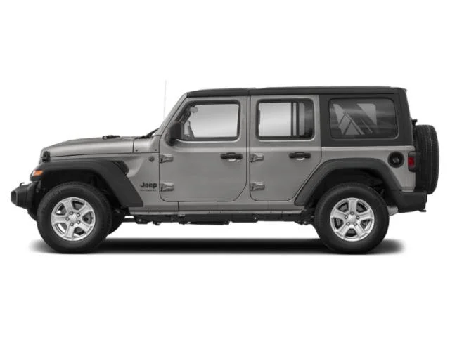 Used 2022 Hydro Blue Pearlcoat Jeep Unlimited Sport image 7