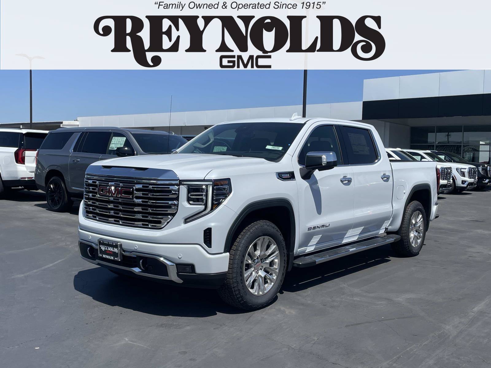New 2026 Glacier White Tricoat GMC Denali image 1