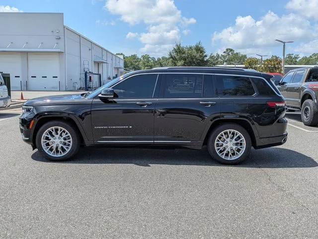 Certified Used 2021 Diamond Black Jeep Summit image 6