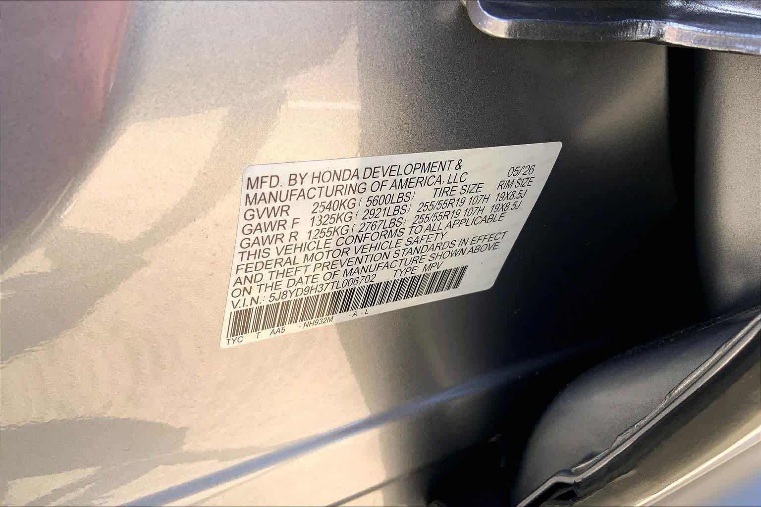 New 2026 Solar Silver Metallic Acura  image 21