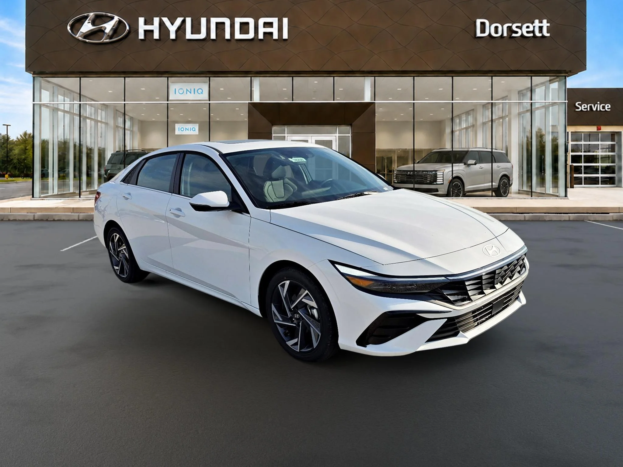 New 2026 Serenity White Hyundai Limited image 4