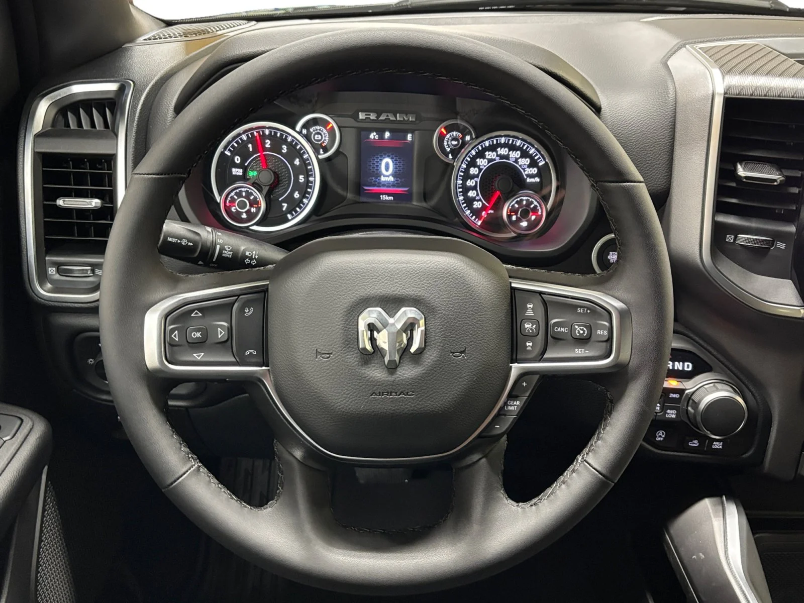 New 2027 Diamond Black Crystal Pearl Ram Big Horn image 13