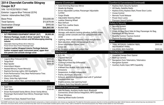 Used 2014 Blue Chevrolet Base image 37