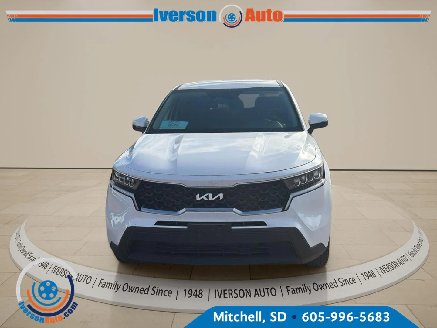 Used 2023 Glacial White Pearl KIA LX AWD image 3