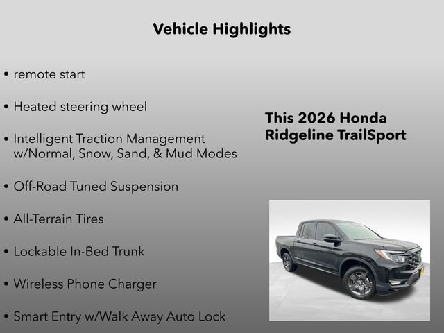 2026 Honda Ridgeline TrailSport - Photo 20