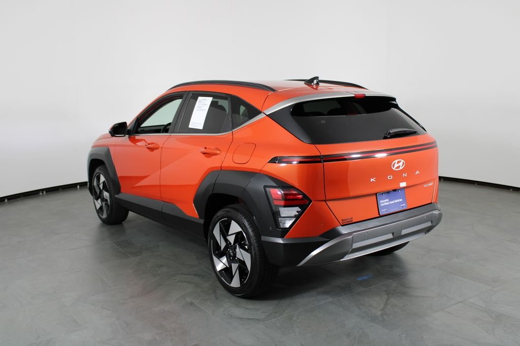 Certified Used 2025 Orange Hyundai Limited image 4