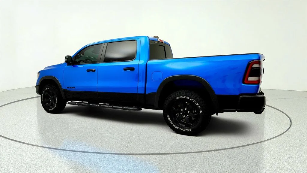 Used 2024 Hydro Blue Pearlcoat Ram Rebel 4x4 Crew Cab 5