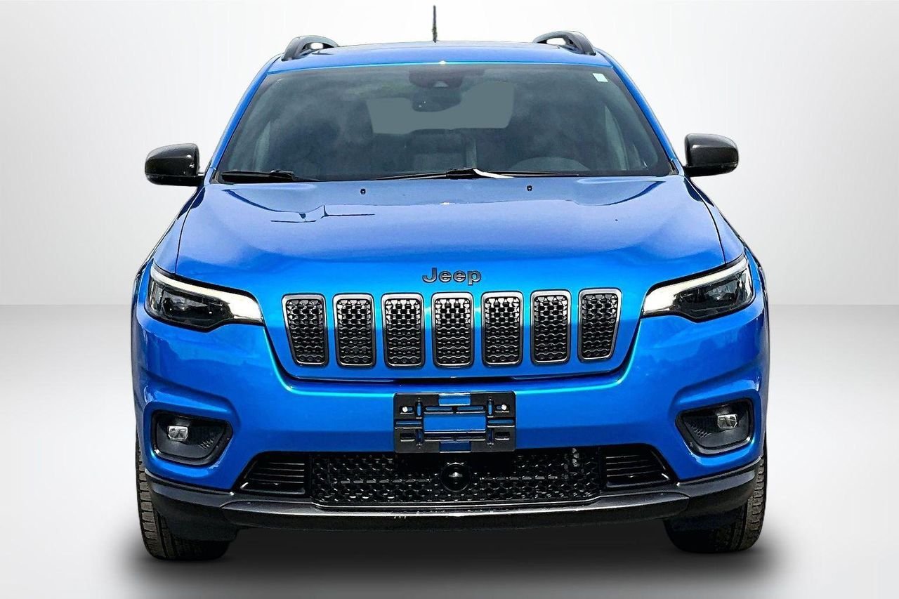 Used 2021 Hydro Blue Pearlcoat Jeep 80th Anniversary 4x4 image 2