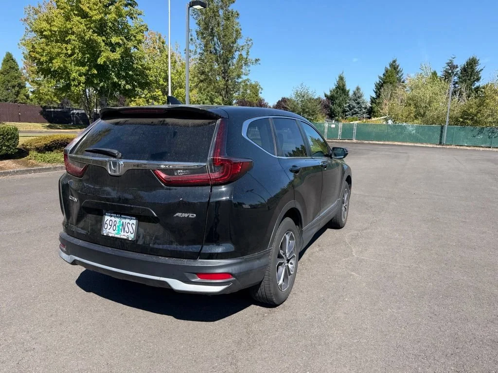 Certified Used 2021 Crystal Black Pearl Honda AWD EX image 32