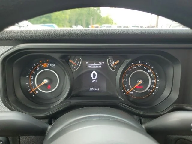 Used 2025 Blue Jeep Sport image 25