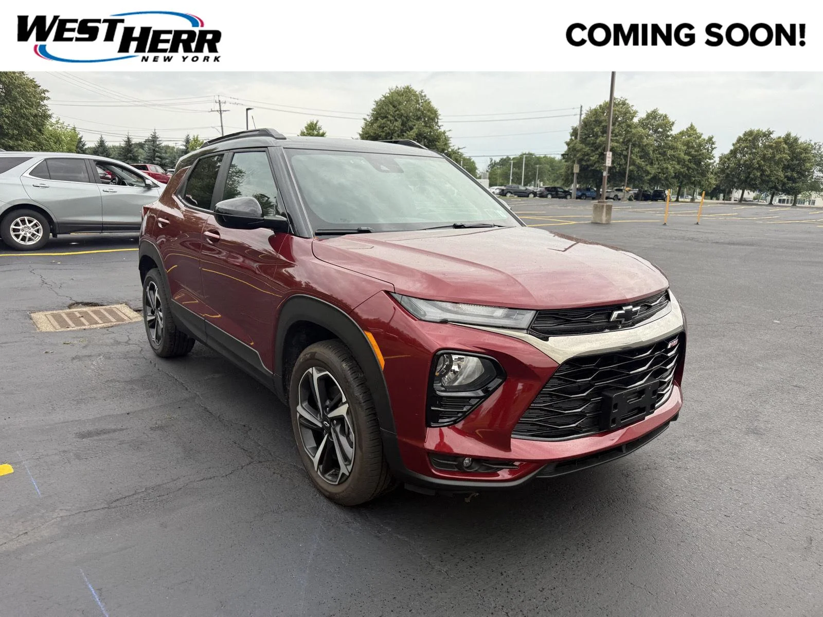 Used 2023 Crimson Metallic Chevrolet RS image 1