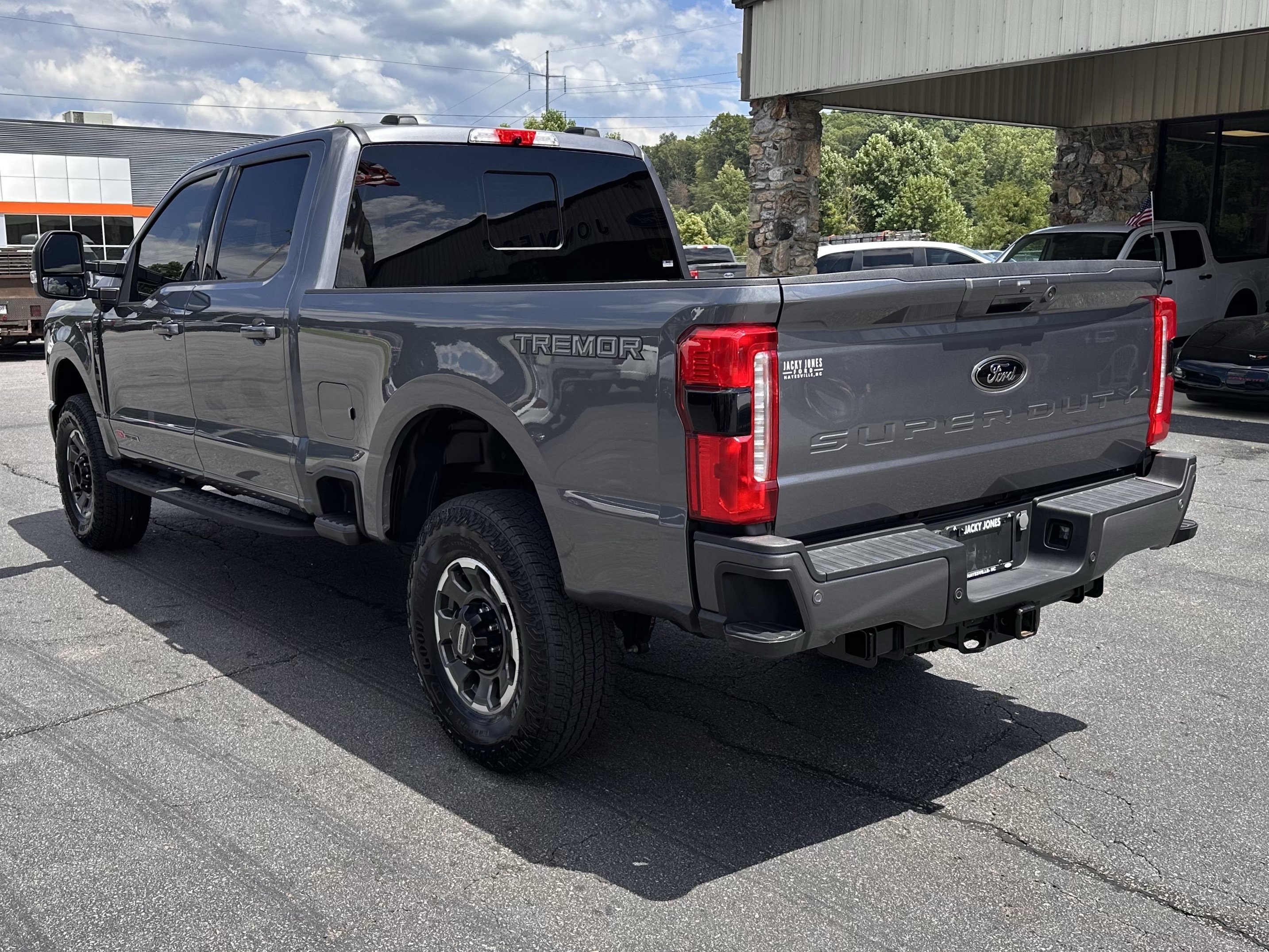 Certified Used 2024 Light Blue Clearcoat Metallic Ford Lariat Tremor image 8