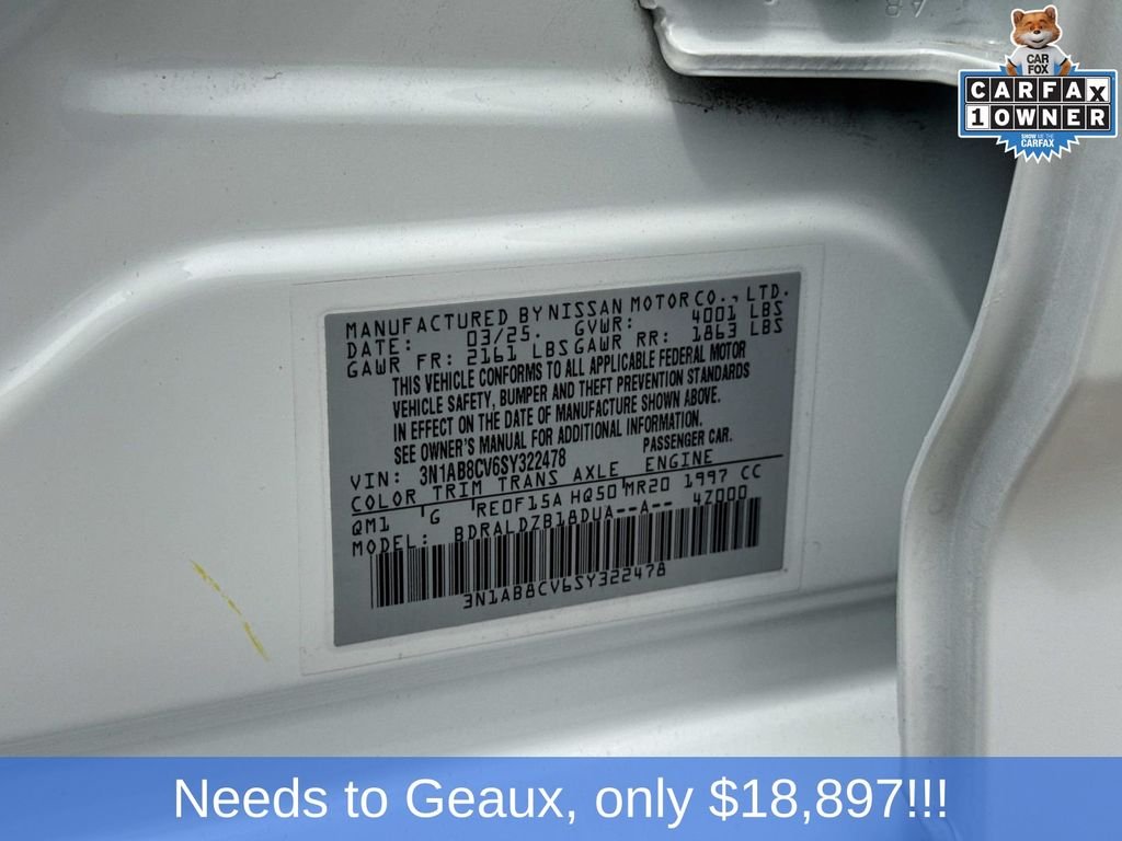 Used 2025 White Nissan SV image 52