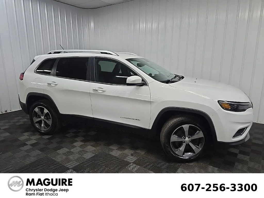 Used 2020 White Jeep Limited image 1