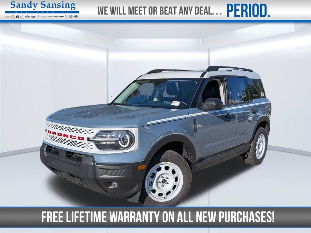 New 2026 Azure Gray Metallic Tri-Coat Ford Heritage image 1
