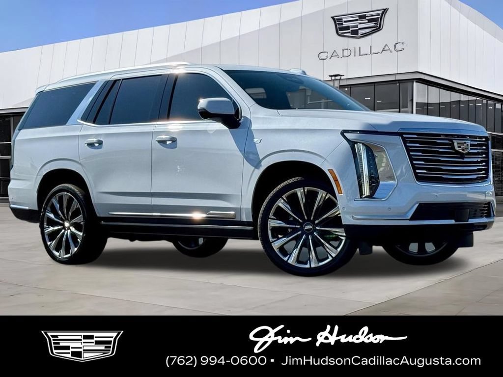New 2026 Vibrant White Tricoat Cadillac Platinum Luxury image 1