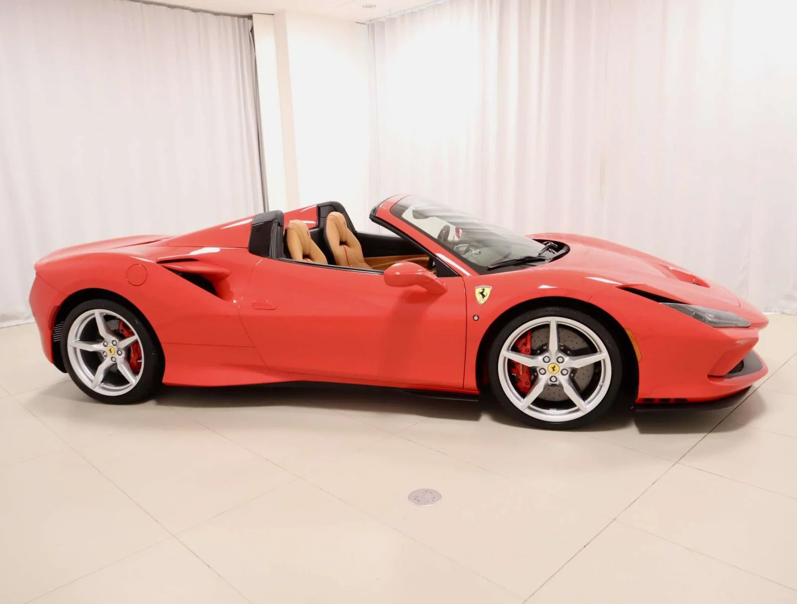 Used 2022 Rosso Corsa Ferrari Convertible image 6